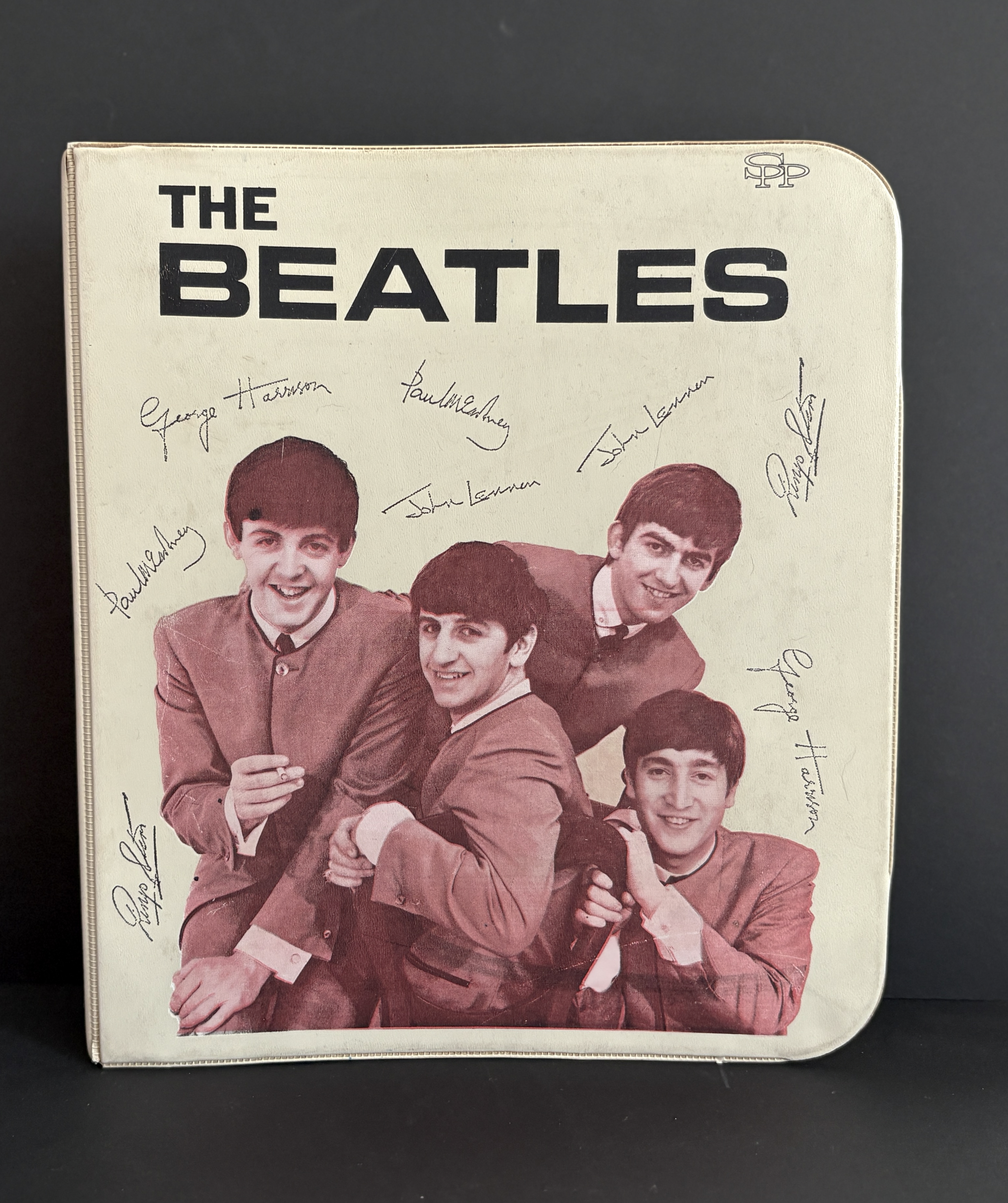 Beatles Binder - 1964 - SPP - "Smoking" version - very presentable!