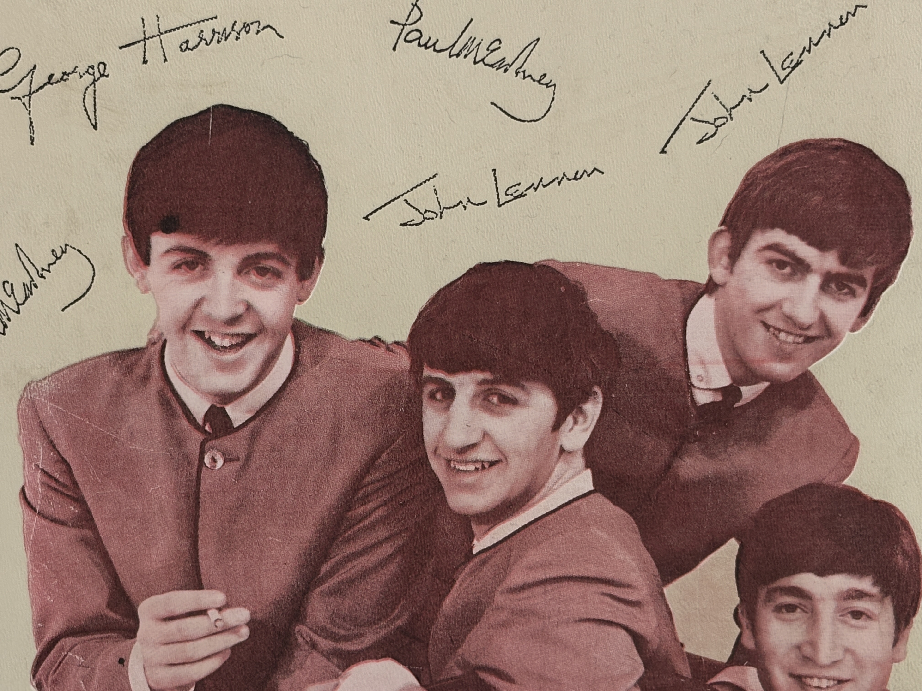 Beatles Binder - 1964 - SPP - "Smoking" version - very presentable!