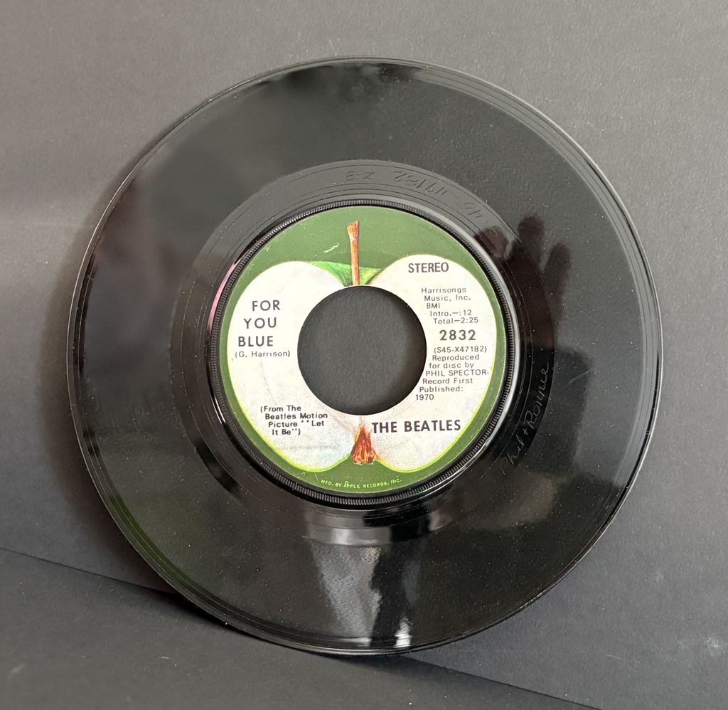 The Beatles - Long & Winding Road 45 - Apple - w\Picture Sleeve - VG