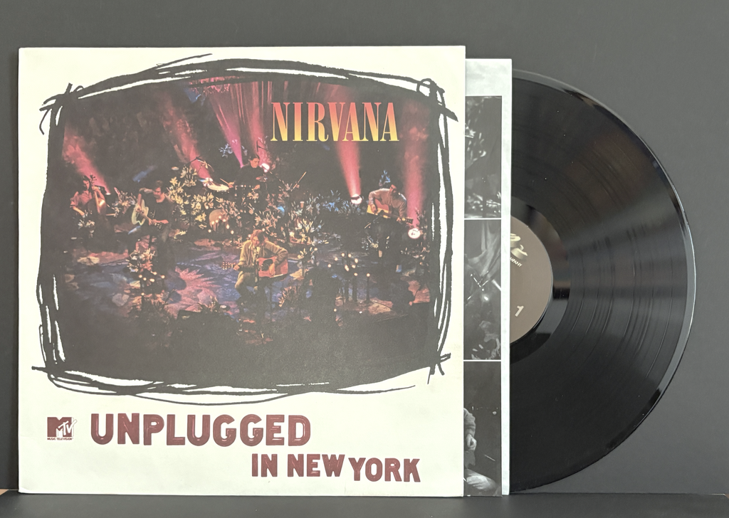 NIrvana - Unplugged in NYC - 1993 - 180 gram re-press - w/insert - NM