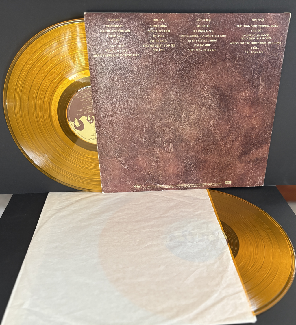 The Beatles - Love Songs 2LP - RARE Canada Yellow Vinyl - 1978 - NM-!