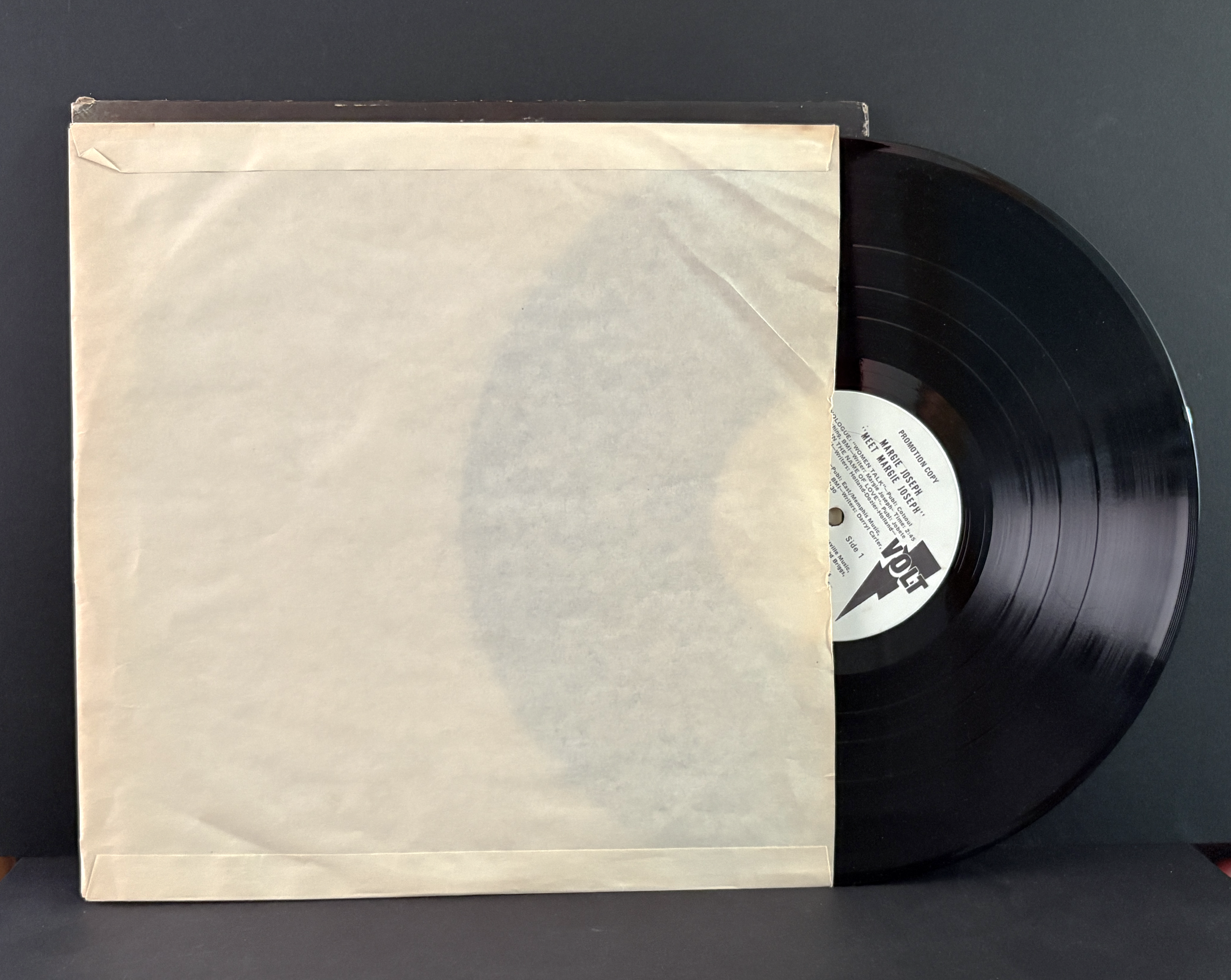 Margie Joseph - Makes A New Impression LP - 1971 - Volt - White Label Promo!