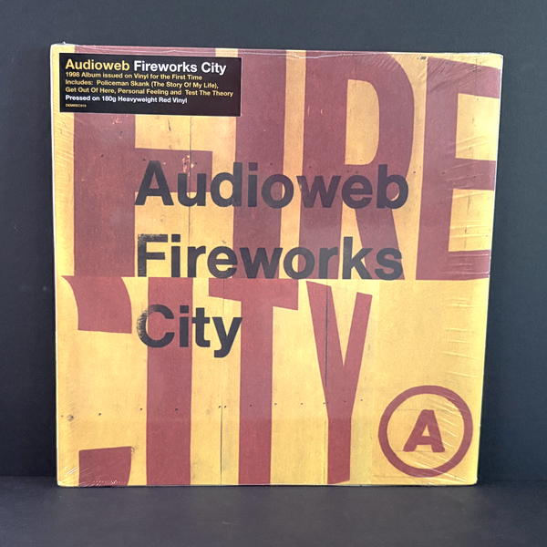 Audioweb ‎– Fireworks City LP - 2021 - Reggae - Electro Rock - SEALED!