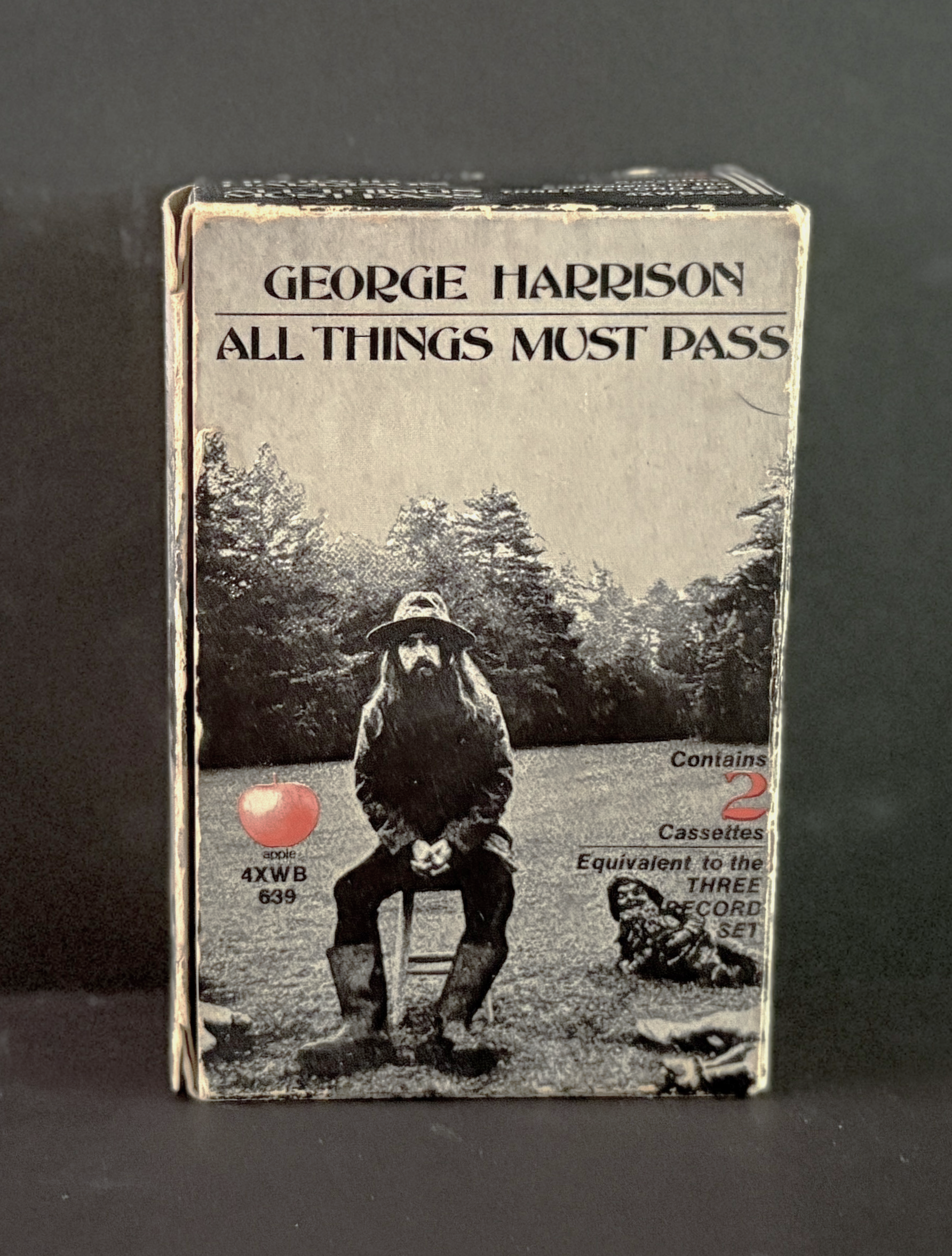George Harrison - 1970 - All Things Must Pass - Orig. Cassettes with Box & Paper Labels!