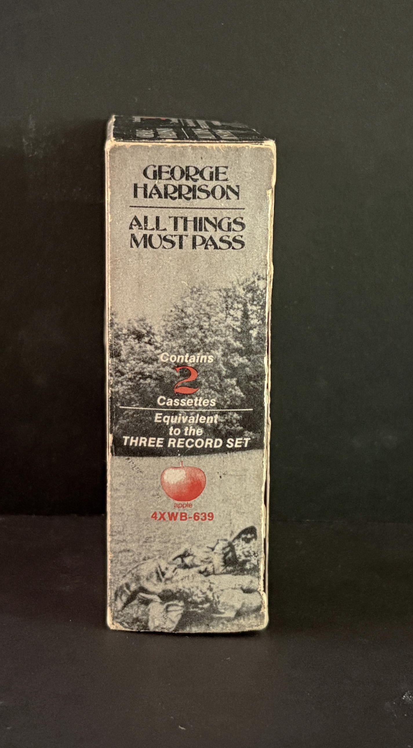 George Harrison - 1970 - All Things Must Pass - Orig. Cassettes with Box & Paper Labels!