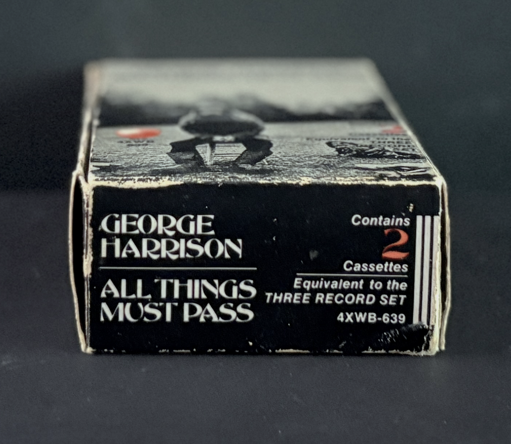 George Harrison - 1970 - All Things Must Pass - Orig. Cassettes with Box & Paper Labels!