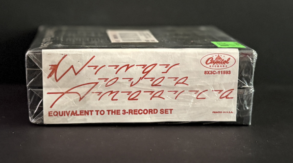 Paul McCartney & Wings -Wings Over America - 8-TRACK - SEALED with Sticker!!