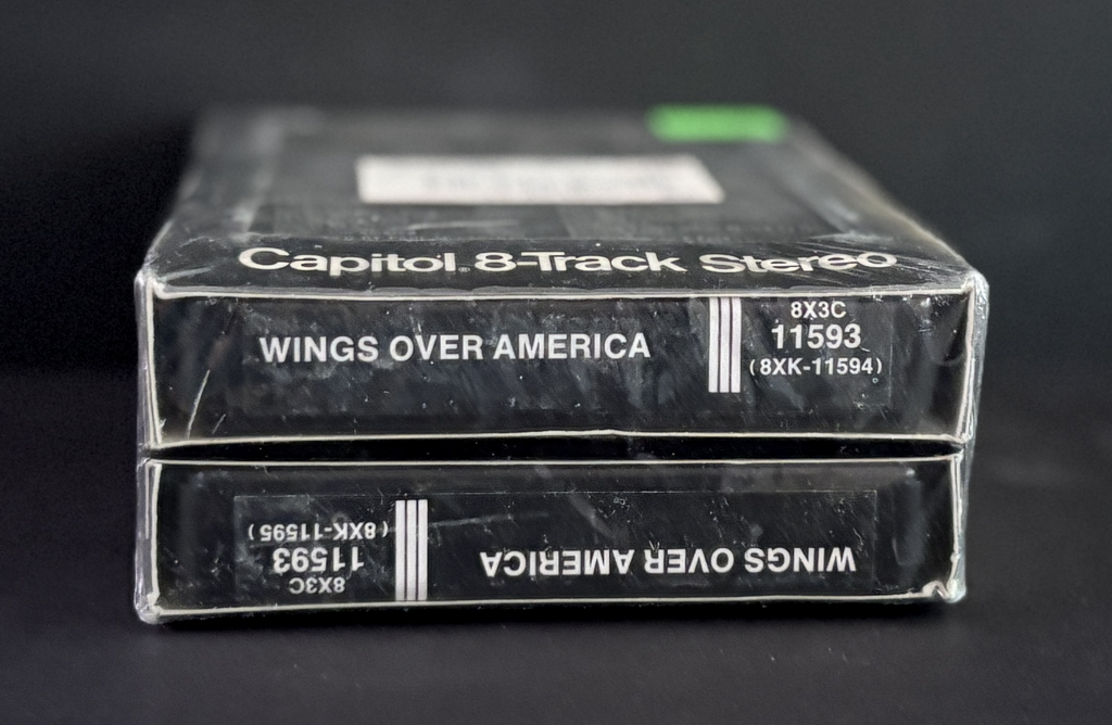 Paul McCartney & Wings -Wings Over America - 8-TRACK - SEALED with Sticker!!
