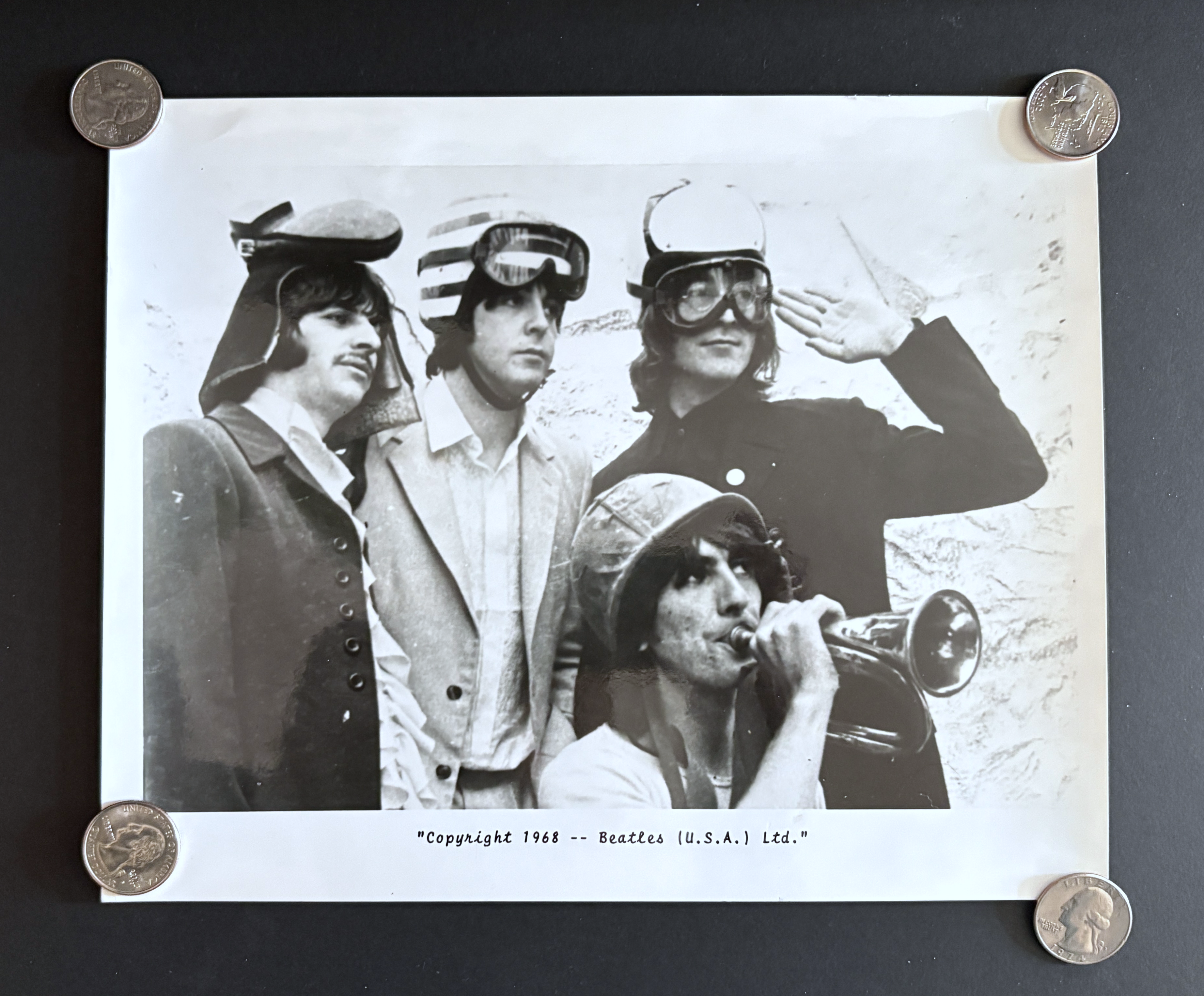 Beatles Fan Club Photo - Mad Day Out - 1968 - Mint