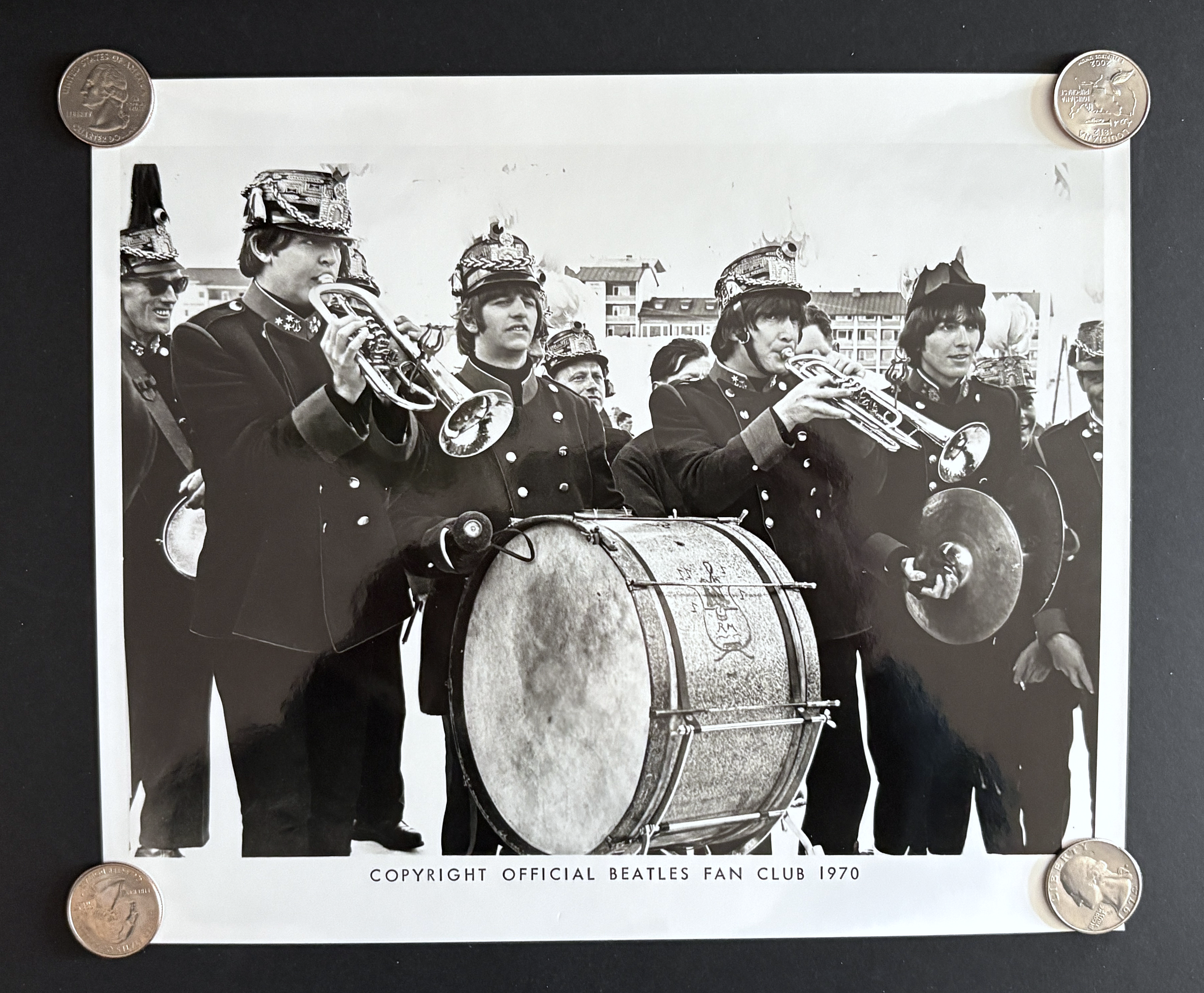 Beatles Fan Club Photo - Circa 1965 - From 1970 - Mint (Copy)