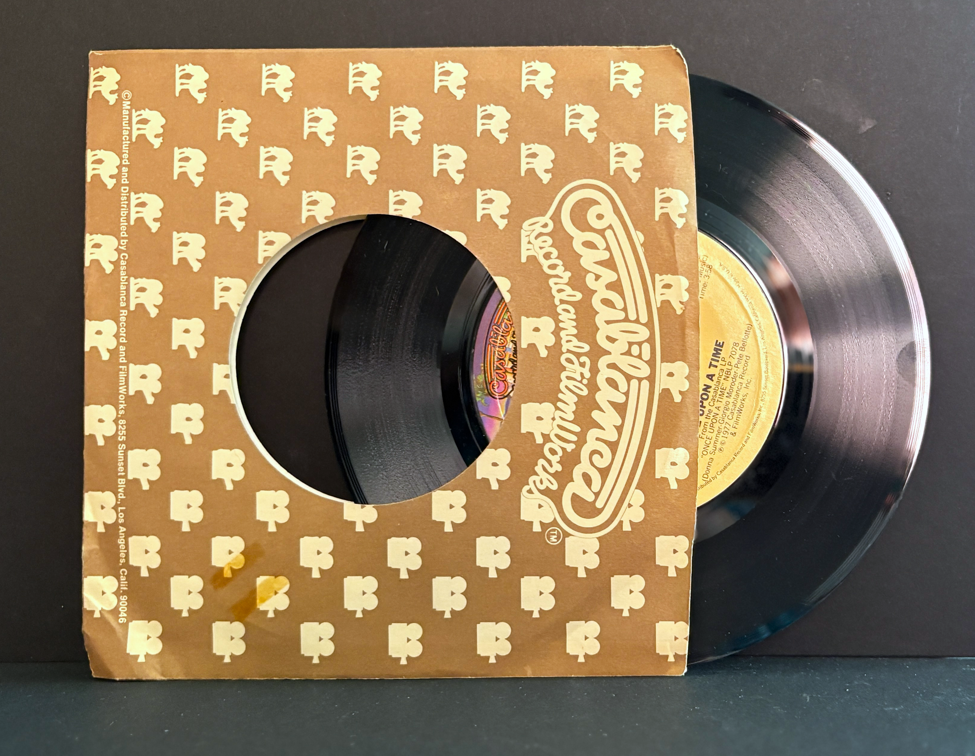 Donna Summer ‎– I Love You 45 - Casablanca - 1977 - NM!