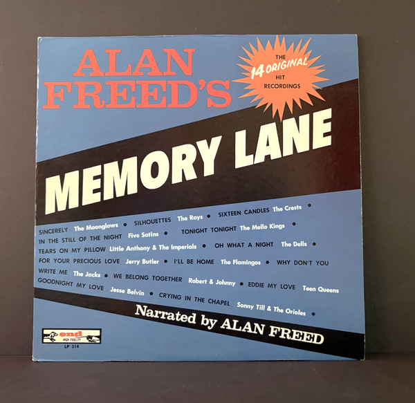 Various - Alan Freed's Memory Lane LP - 1962 - Orig on End Records - Mono - NM!!