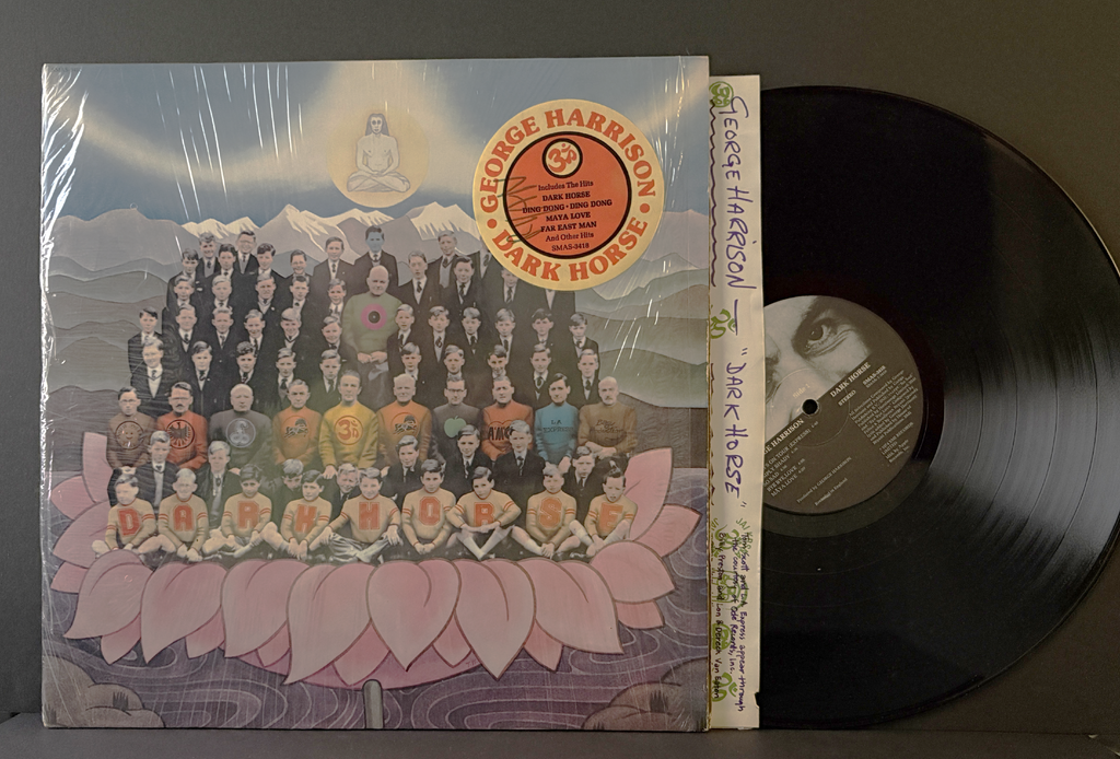 George Harrison - Dark Horse LP - 1974 - Original Apple Press - IN SHRINK w/Sticker!