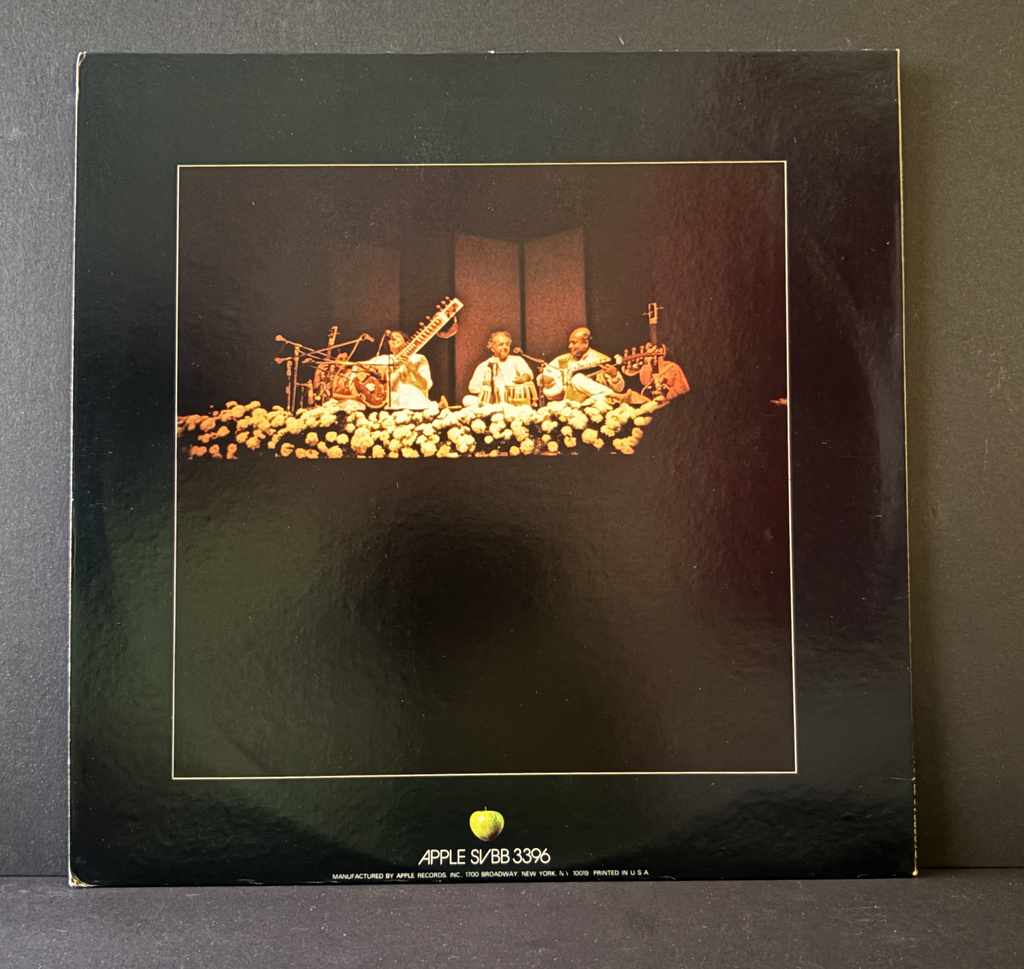 Ravi Shankar • Ustad Ali Akbar Khan W\Alla Rakha - In Concert 1972 2LP - 1973 - Original Apple Pressing - NM!