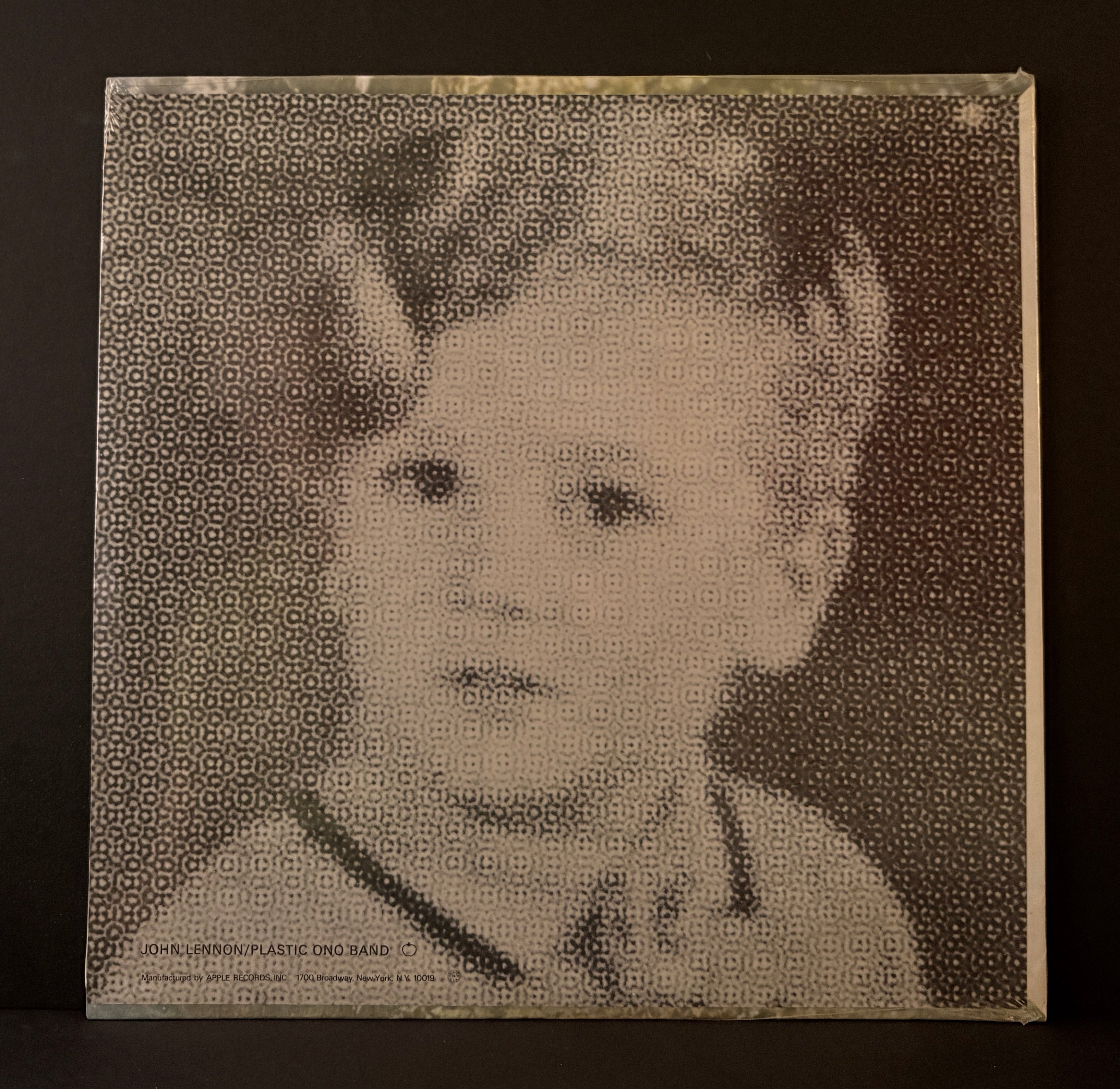 John Lennon - Plastic Ono Band LP - 1970 - Original Apple Pressing - SEALED!!
