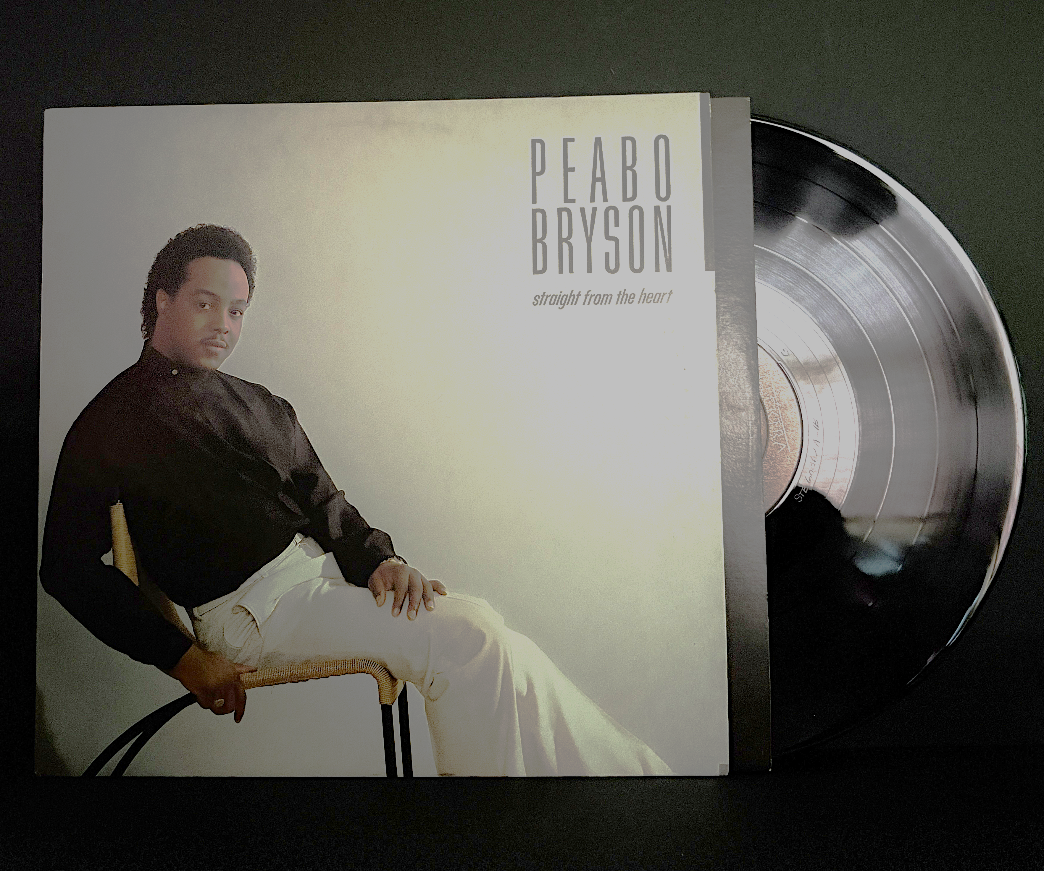 Peabo Bryson - Straight From The Heart LP - CRC Club - 1984 - NM!