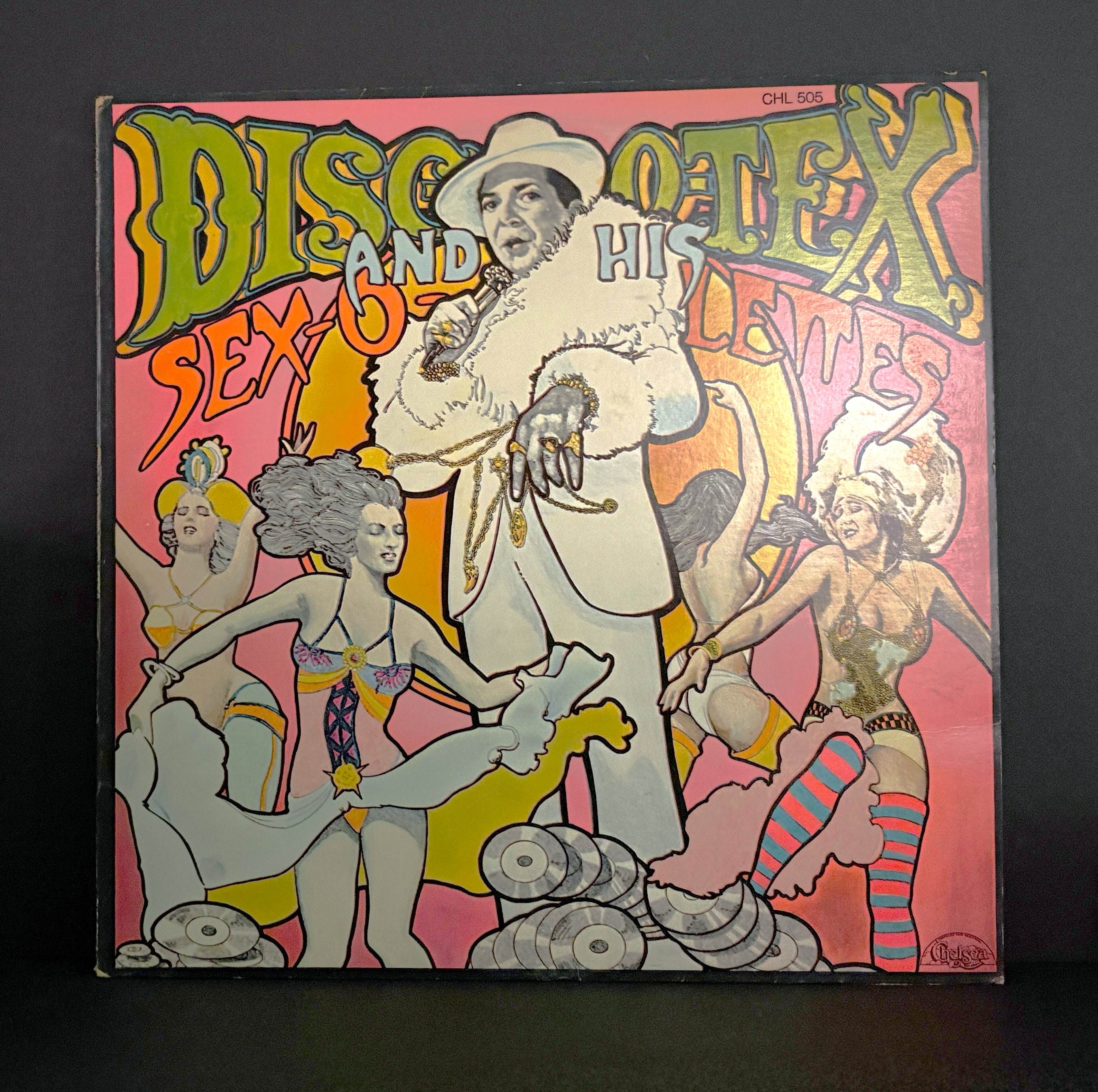Disco Tex - Disco Tex & The Sex-O-Lettes Review LP - 1975 - NM