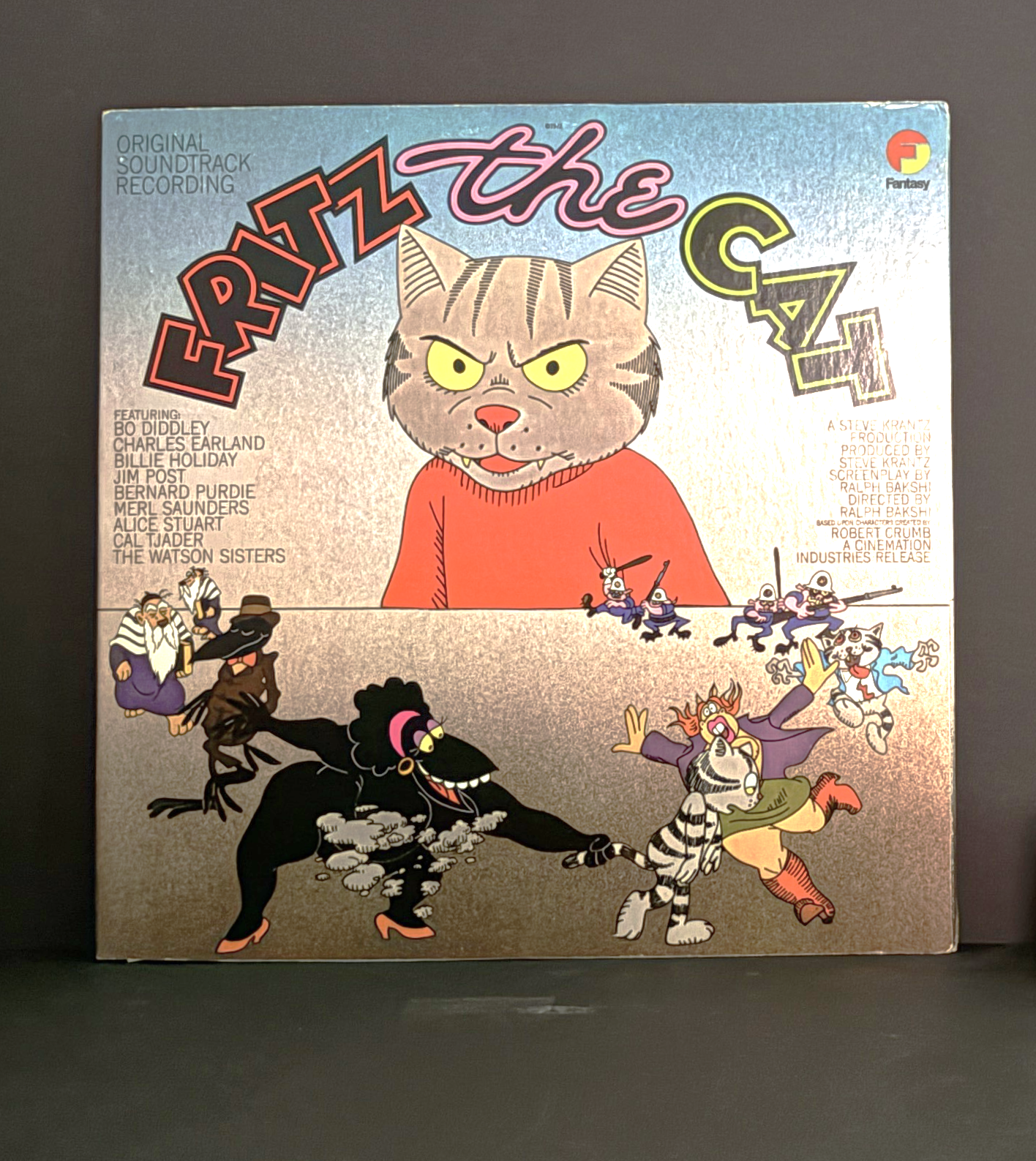 Fritz The Cat Soundtrack - 1972 - Fantasy Records - NM!!