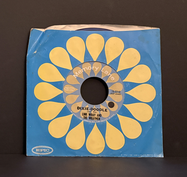 Link Wray And His Ray Men - Dixie-Doodle / Raw-Hide - 45 - Epic - Near Mint (NM or M-)