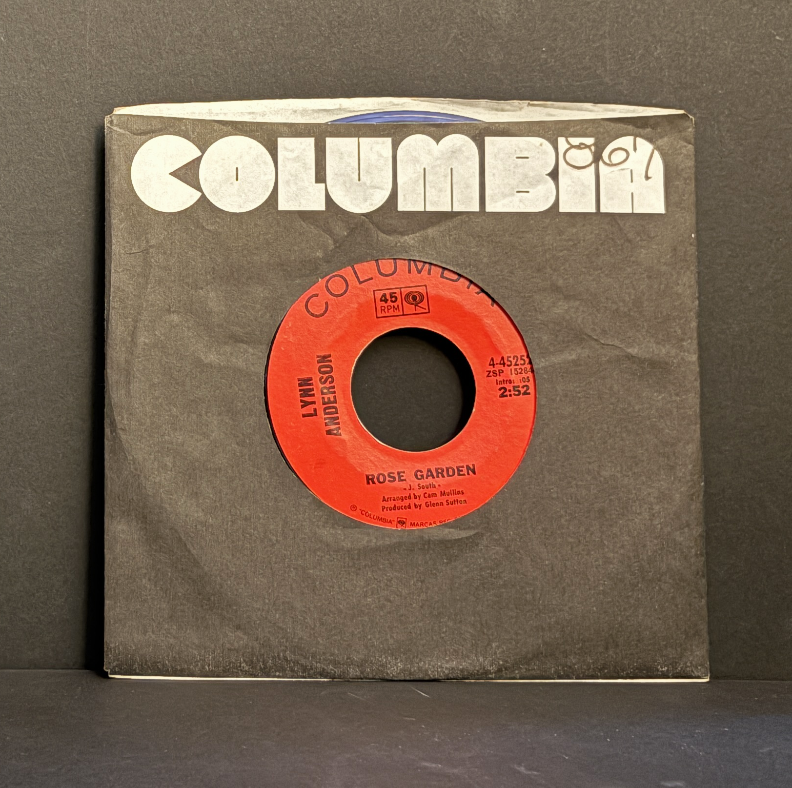 Lynn Anderson - Rose Garden / Nothing Between Us - 45 - Columbia - Near Mint (NM or M-)