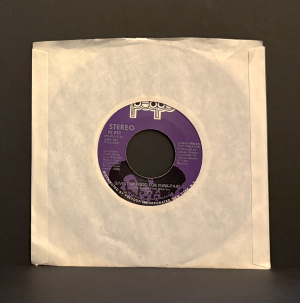 The J.B.'s - Givin' Up Food For Funk - 45 - People (8); People (8) - Near Mint (NM or M-)