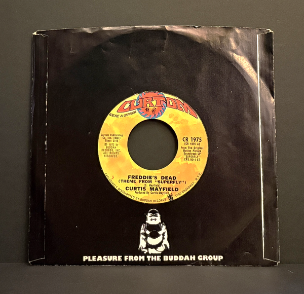Curtis Mayfield - Freddie's Dead (Theme From Superfly) - 45 - Curtom - Near Mint (NM or M-)