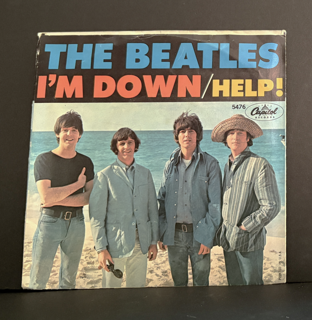 The Beatles - Help! 45 - 1965 - Capitol - with Picture Sleeve!