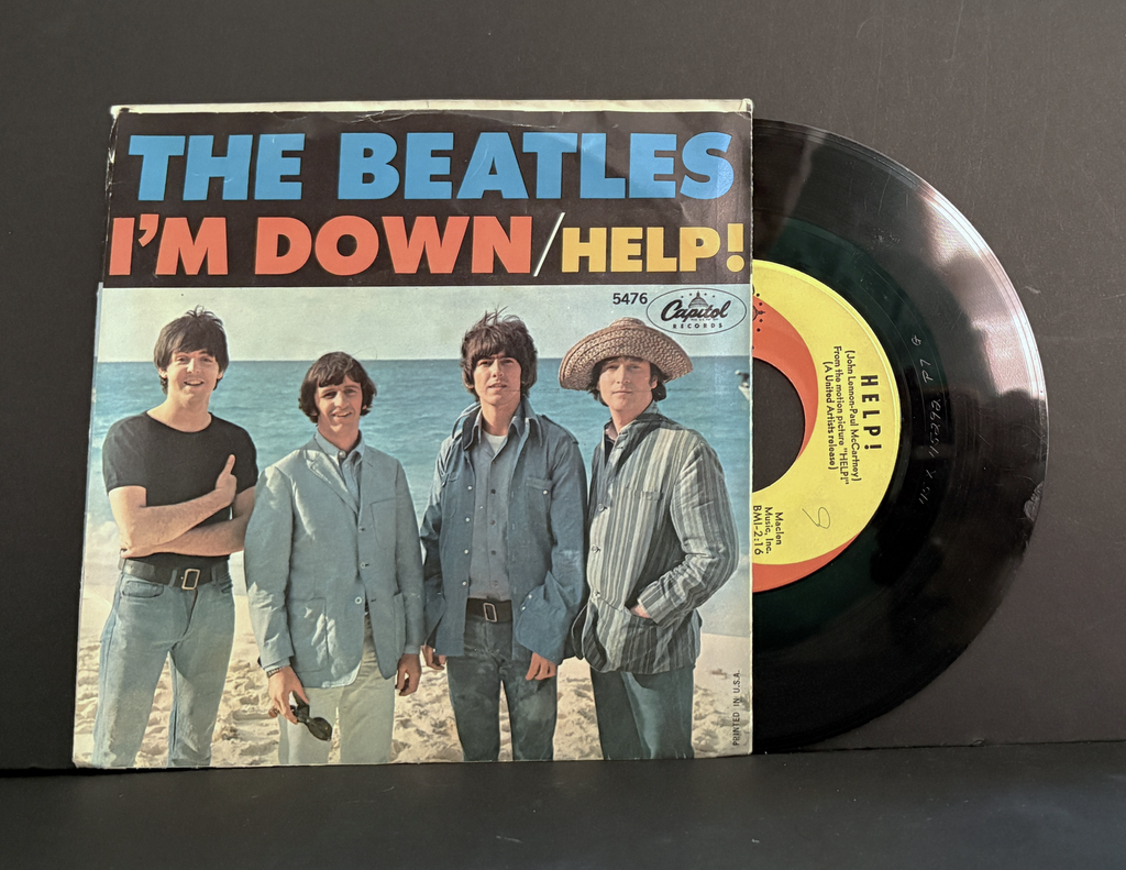 The Beatles - Help! 45 - 1965 - Capitol - with Picture Sleeve!