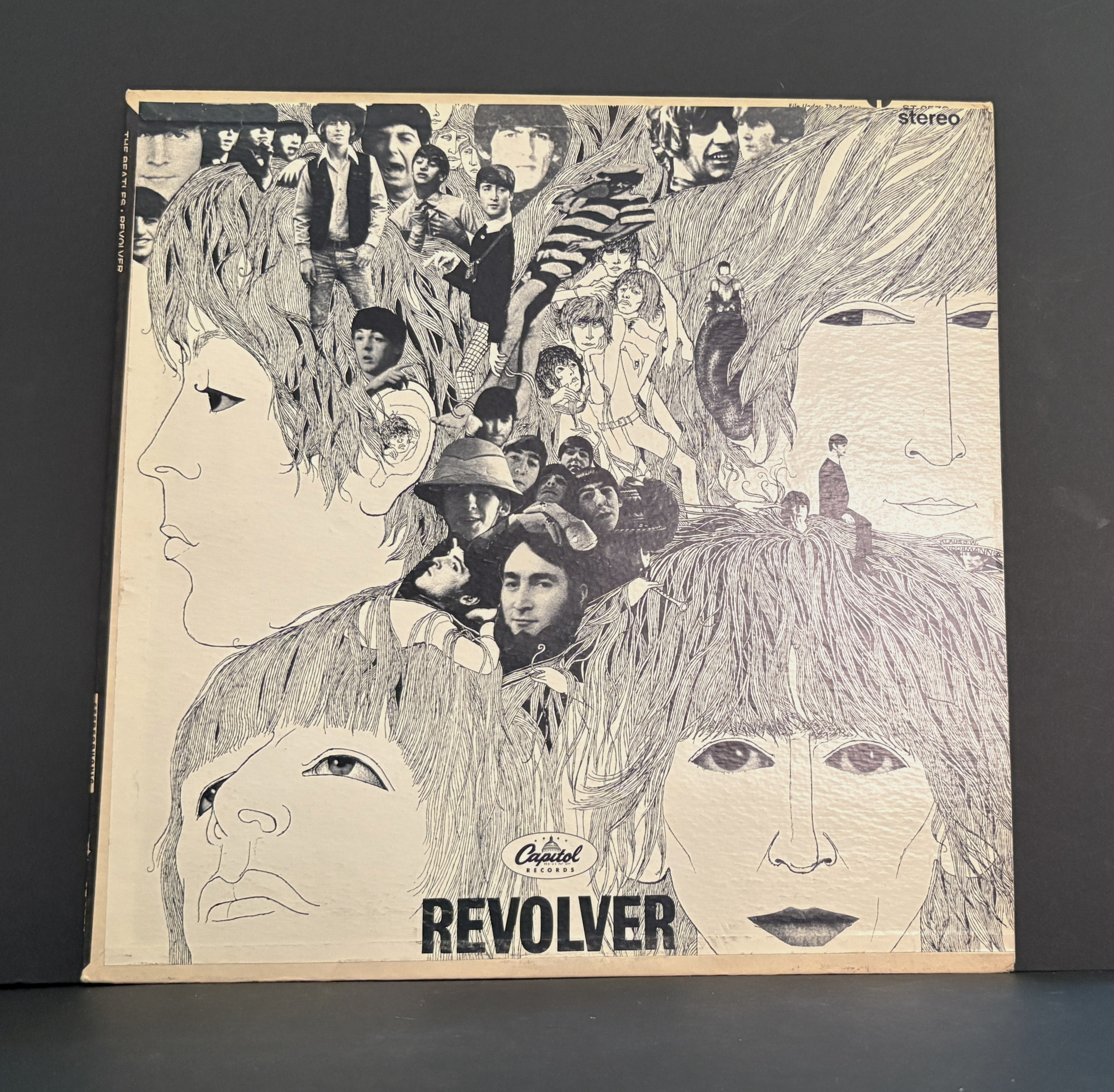 The Beatles - Revolver LP - 1966 - Stereo - Capitol - 1st LA Press - Nice!