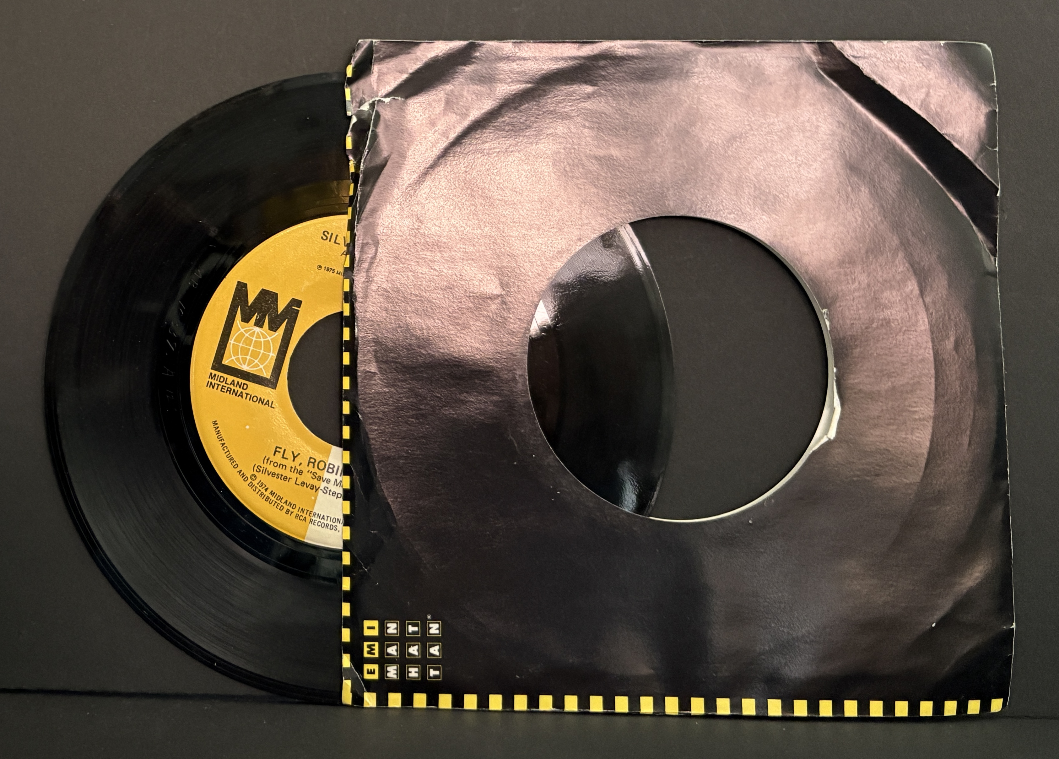 Silver Connection - Fly, Robin, Fly 45 - 1975 - Midland Intl. - NM