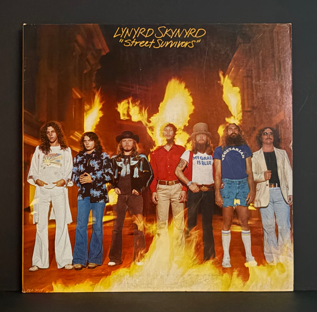 Lynyrd Skynyrd - Street Survivors 1978 - MCA Records - flame cover -