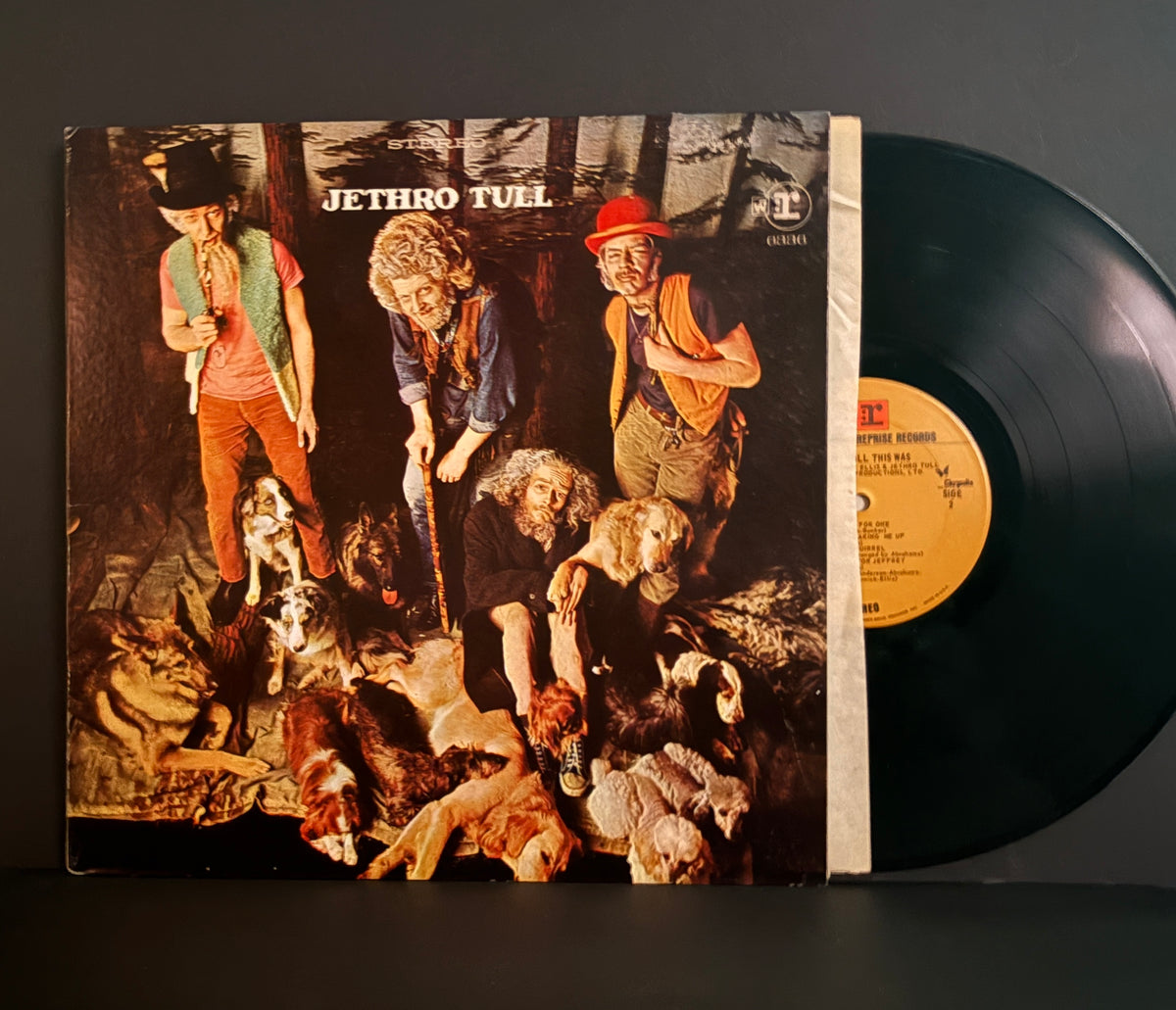 Jethro Tull - This Was LP - 1970 - Orange Reprise w\Chrysalis Logo - label - NM