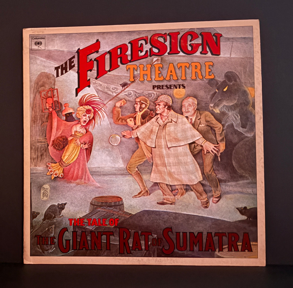 The Firesign Theatre - The Tale Of The Giant Rat Of Sumatra  LP - 1974 - NM