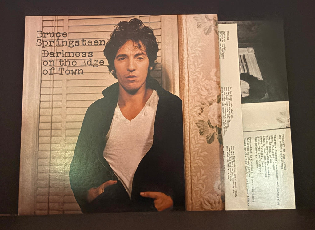 Bruce Springsteen - Darkness On The Edge Of Town LP - 1978 - Promo Stamp - inner and insert included - NM!