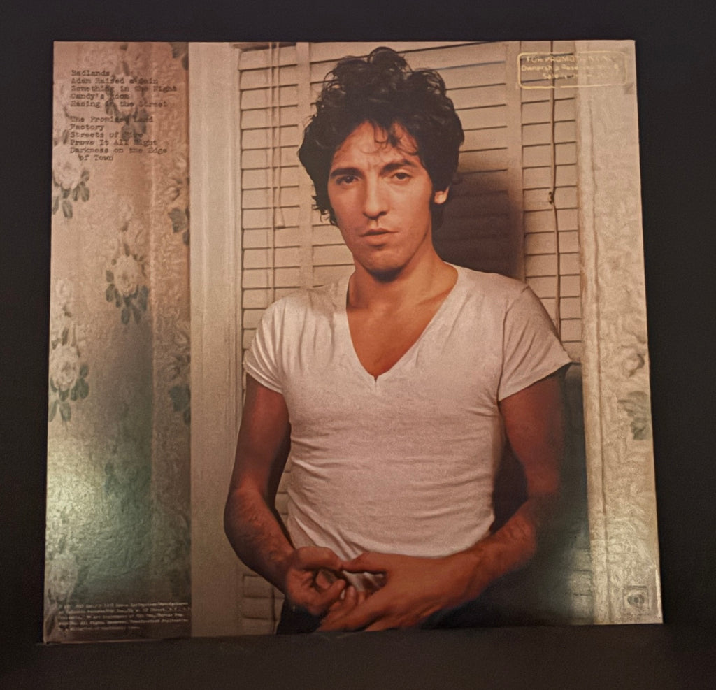 Bruce Springsteen - Darkness On The Edge Of Town LP - 1978 - Promo Stamp - inner and insert included - NM!