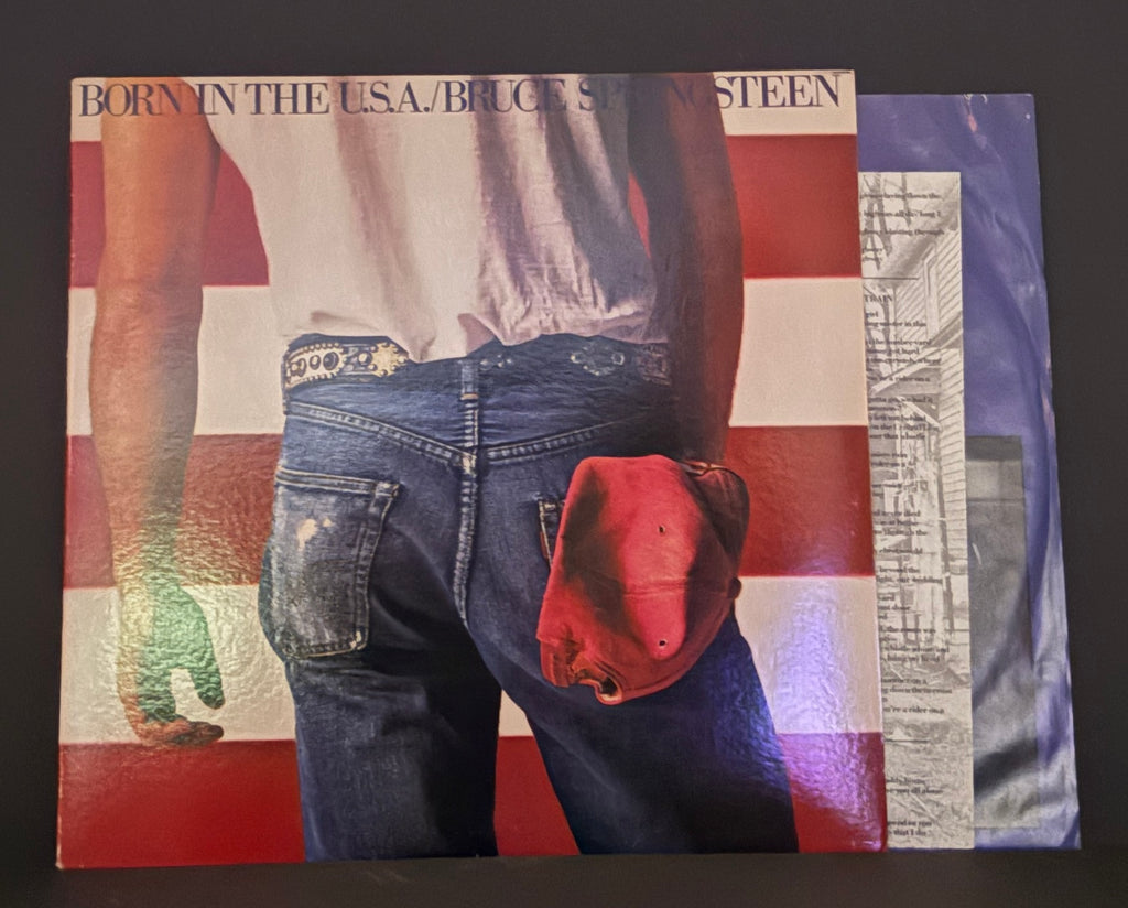 Bruce Springsteen - Born In The U.S.A. LP - 1984 - Columbia - Promo Stamp - NM!